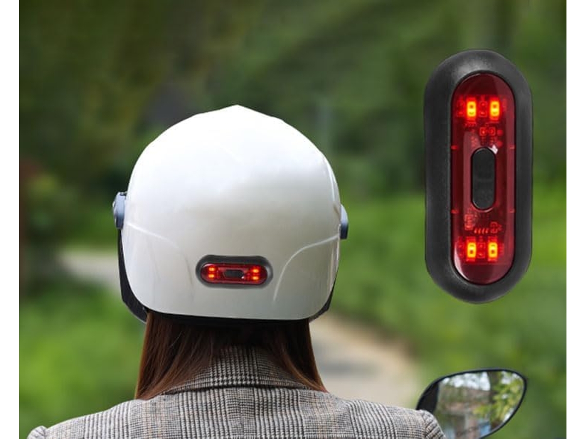 Luz Led Para Capacete Compatível Com Poc Octal, De Segurança