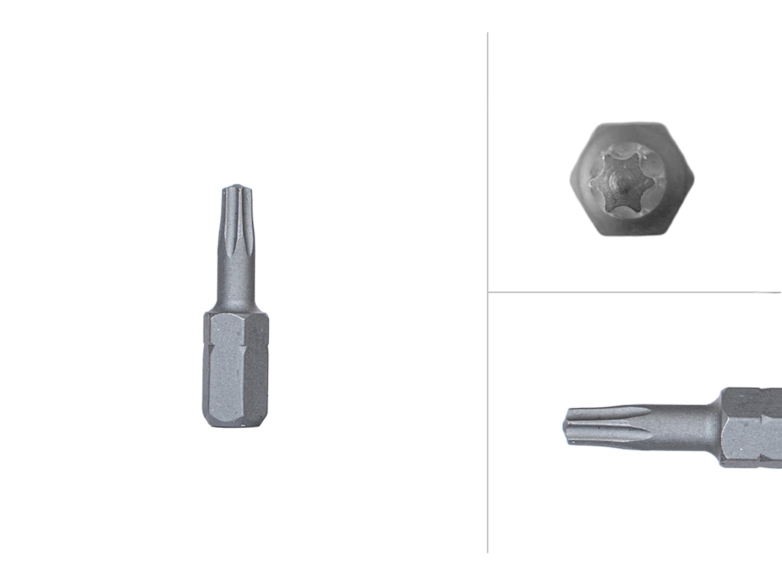 Pontas Torx Tx15 25Mm 10 Peças WOVAR