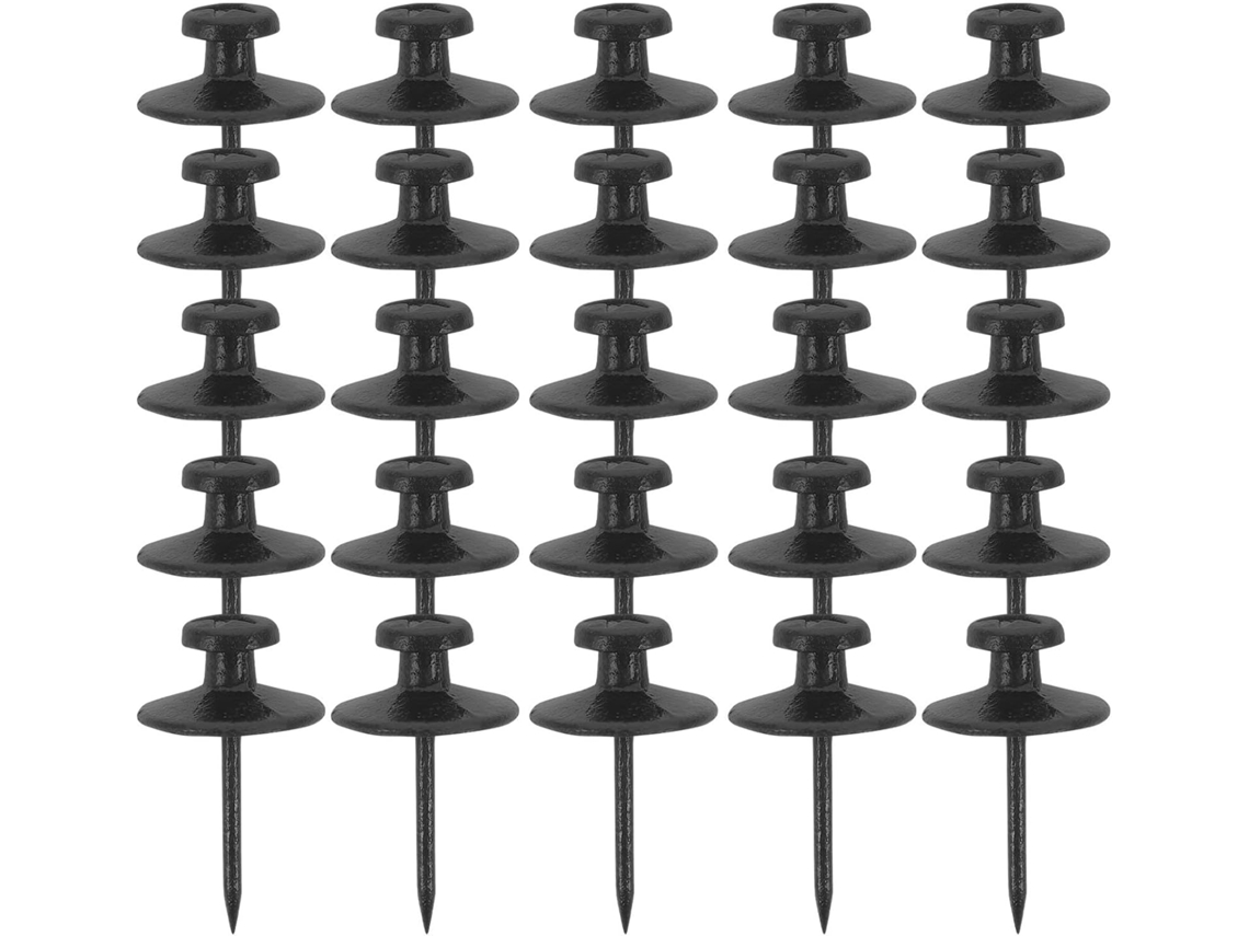Conjunto Healifty de 30 Tachinhas Pequenas em Formato Estrela, Tachinhas Zinco League Compactas e Multifuncionais, Ideais