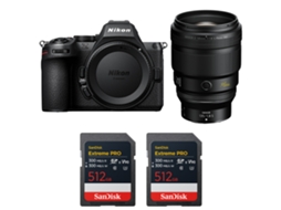 Z5 Ii + 135mm F/1.8 S Plena + 2 Sandisk 512gb Extreme Pro Uhs ii Sdxc + Ebook “20 Dicas para Fotos Que Impressionam” NIKON