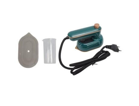 AKOZON Mini Ferro a Vapor Ferro a Vapor Portátil para Uso Seco Máquina de Passar Roupa Giratória Portátil