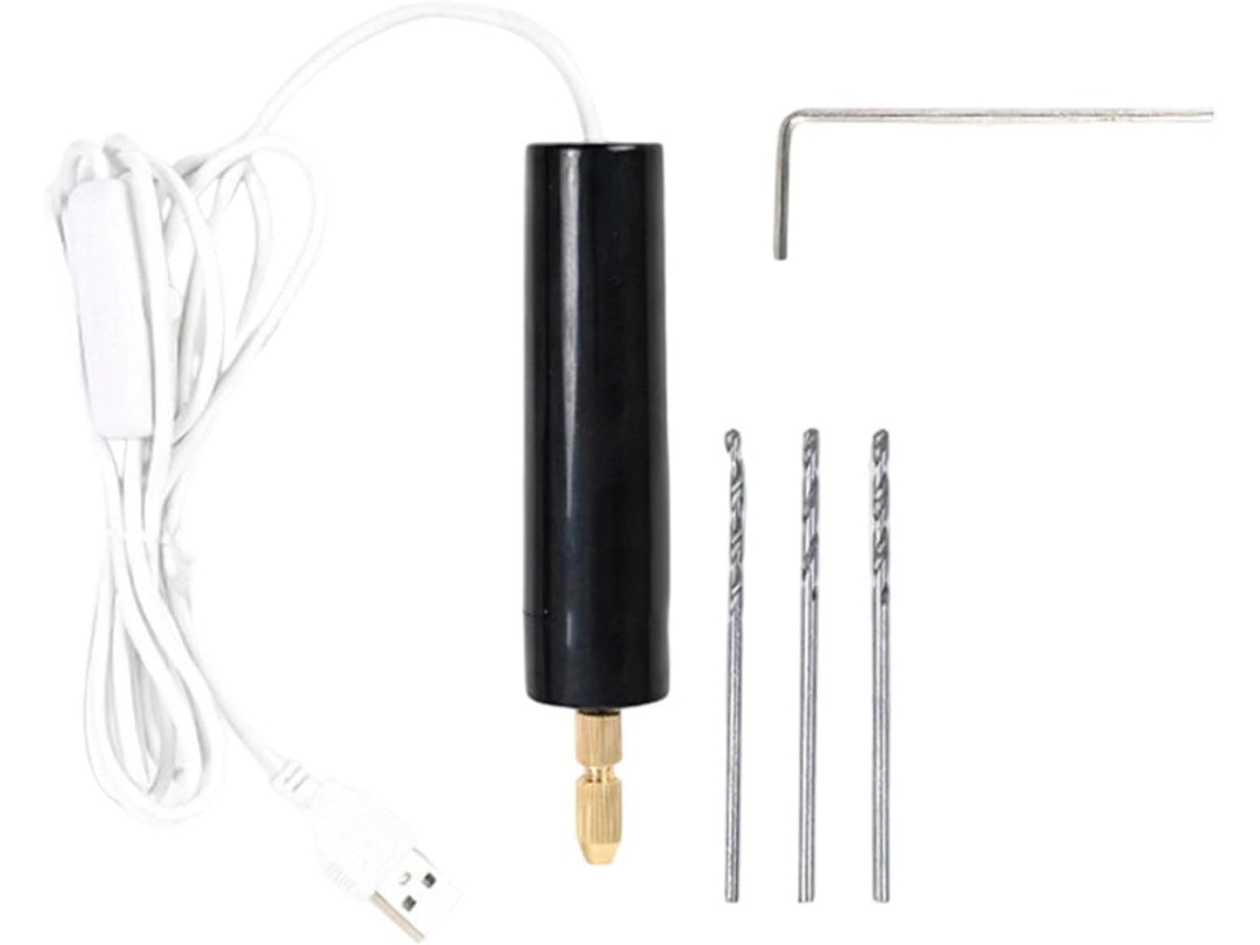 Conjunto De Furadeira Usb Portátil, Parafusadeira Elétrica Manual 18