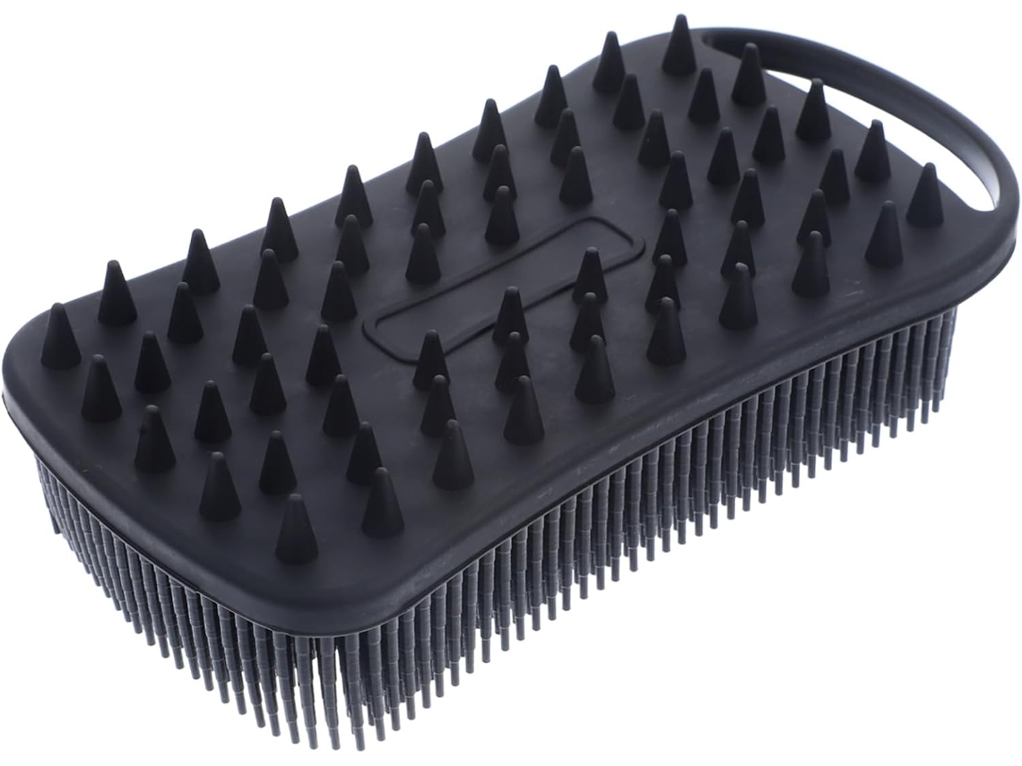 Lurelia Acessório De Duche Com Escova De Silicone Para Banho, Antiderrapante E Massagem Suave, Uso Diário Suave