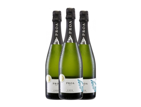 Espumante VALLFORMOSA Proa Brut Cava (0.75 L - 3 Unidades)