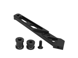 Mali suporte de Chassis Traseiro de Alumínio Resistente a Impactos Cnc para Arrma 1/7 1/8 Preto