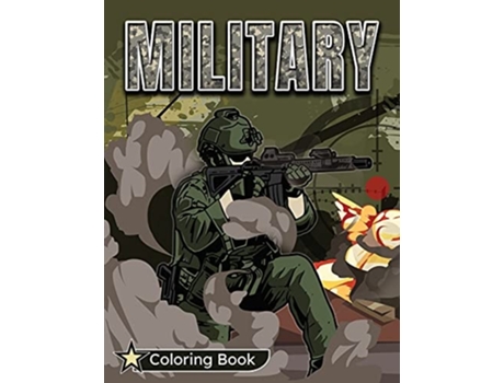 Livro Military Coloring Book De Doubleexpo (inglês)