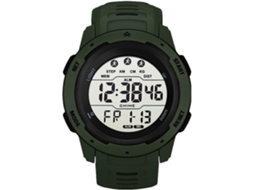 Relógio de Pulso Digital com Pulseira de Borracha À Prova DÁgua -Verde