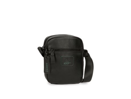 Bolsa de Hombro ADEPT Axel (PU - Preto - 17 x 22 x 6 cm)