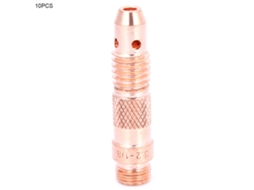 10 Peças/conjunto Corpo De Cone De Cobre 10n28-32 Para Soplete Tig Consumíveis De Soldadura Argônio