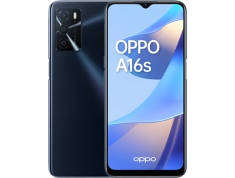 Smartphone OPPO A16s (6.62'' - 4 GB - 64 GB - Preto)