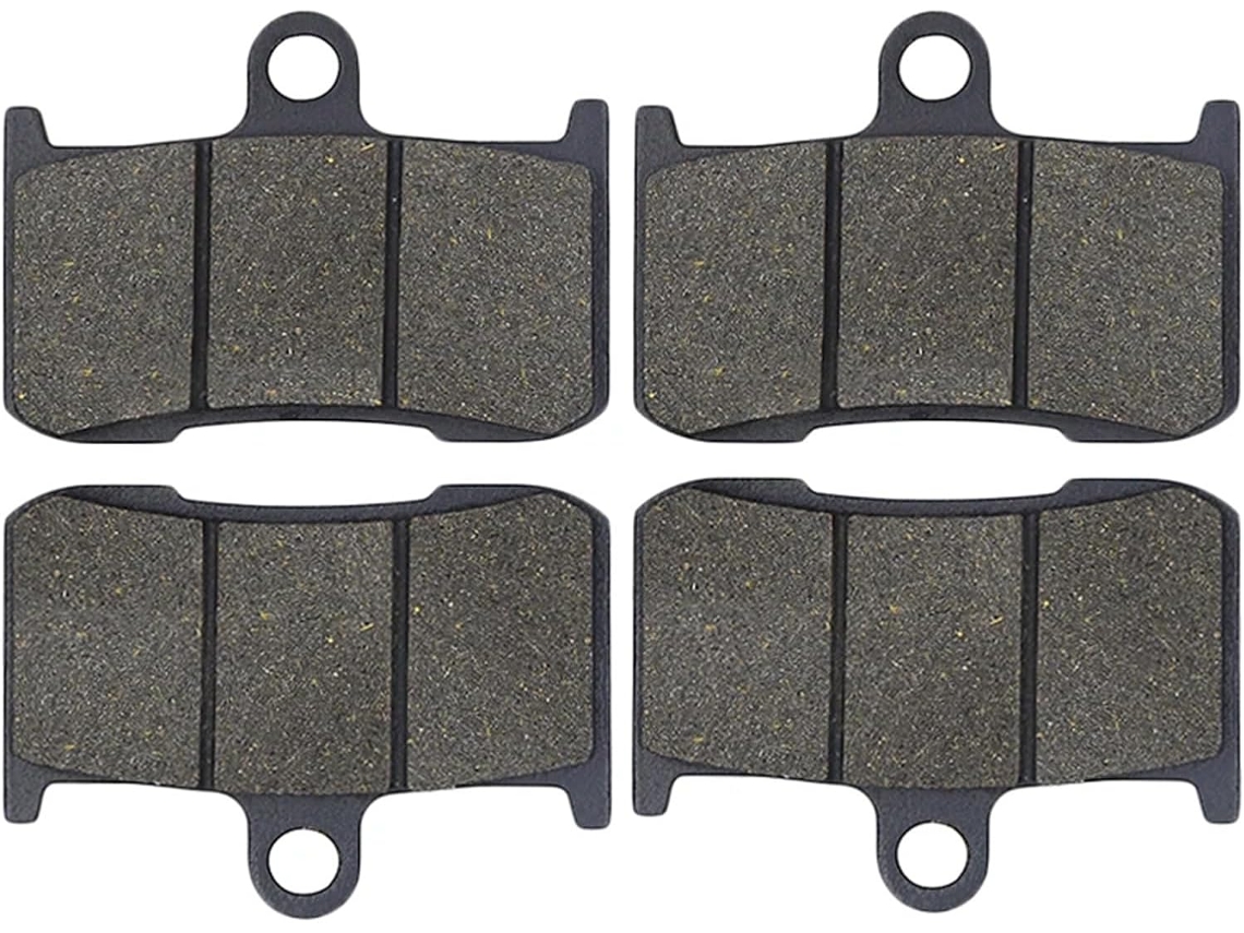 Pastilhas de Freio Universais Dianteiras e Traseiras para Motocicletas Z800 Material Semimetálico Avançado: