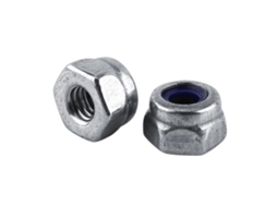 Porcas Autotravantes Sextavadas Com Inserto De Nylon Filfeel Em Aço Inoxidável Ss304, Tamanhos M2 A M12, Resistentes À