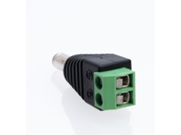 Adaptador De Alimentação Dc Masculino 5,5 Mm X 2,1 Mm Para Câmara Cctv (30 Unidades)