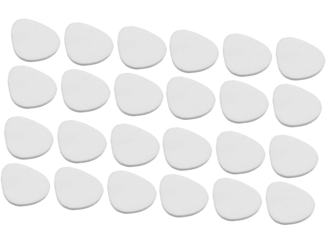 Almofadas Frontais, 12 Pares, Cor Clara, Lã Cashmere