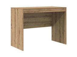 Conjunto 1 Mesa Compacta Vidaxl Castanho Derivados De Madeira (100 X 50 X 76 Cm)
