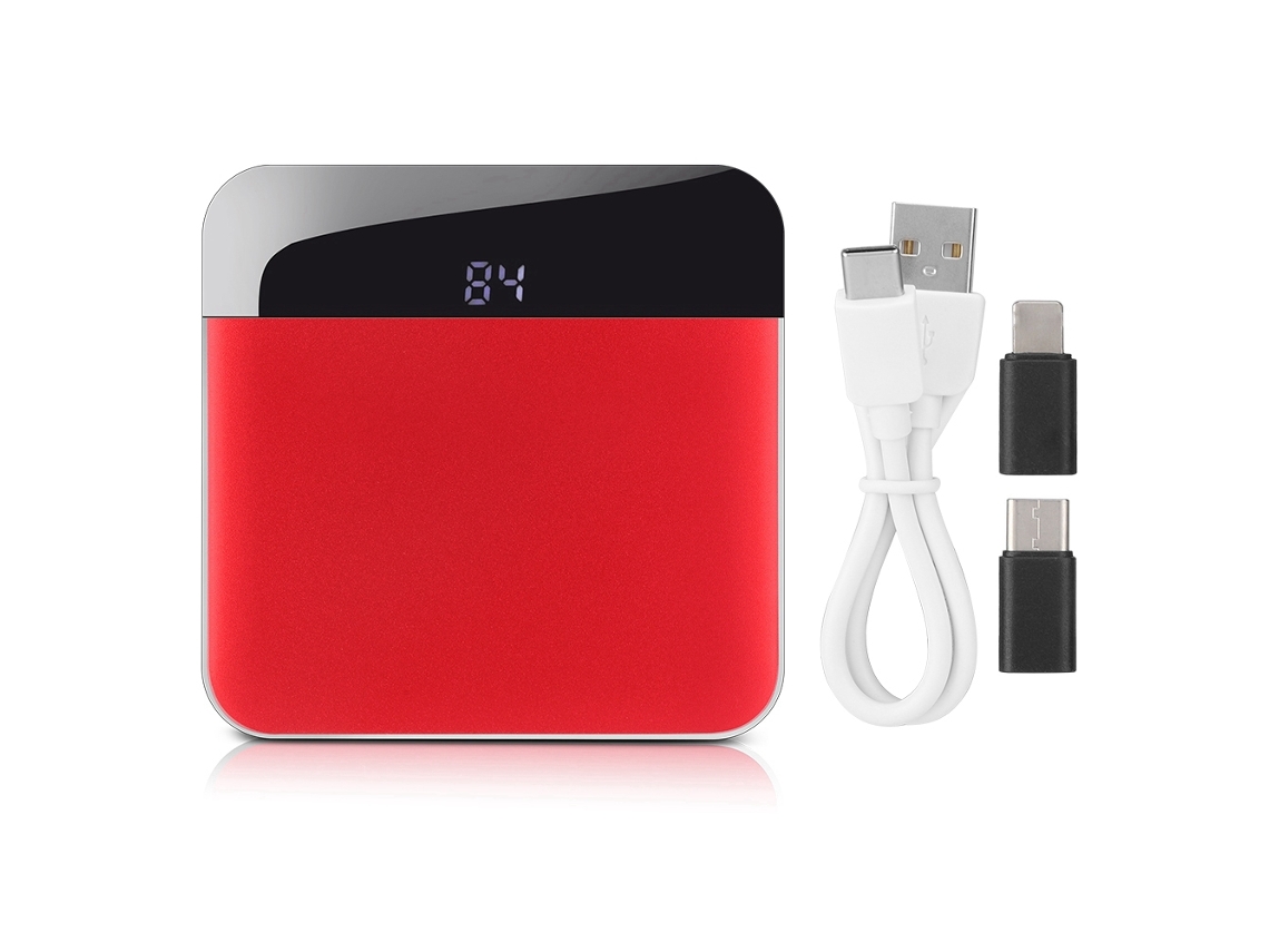 Bateria Portátil EOOCOO (capacidade de 1000mah, Carregamento Rápido)