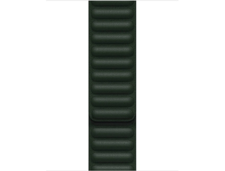 Bracelete  Watch 41 mm S/M Elos em Pele Verde Sequoia