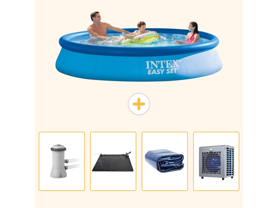 Intex Piscina Easy Set Redonda - 366x76 Cm - 5-peças S216