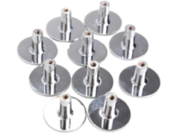 Conjunto De 10 Puxadores Porta Com Strass 30mm, Puxadores De Cristal Para Armários E Gavetas, Ferragens Elegantes Para