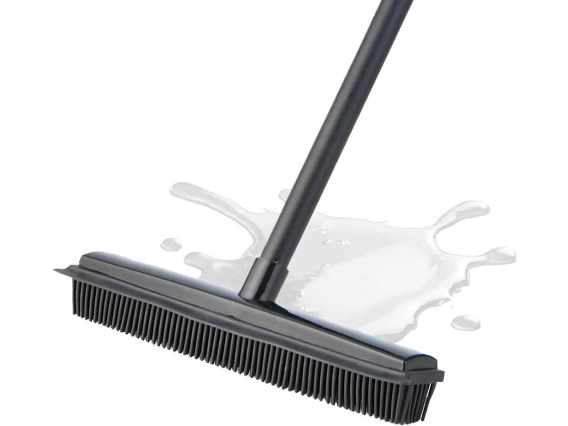 Escova De Limpeza Carpetes Resistente Com Cerdas Silicone