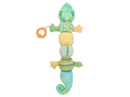 Brinquedo Multissensorial De Animal De Pelúcia Com Chocalhos E Música Para Atividade, 23 Polegadas, Colorido