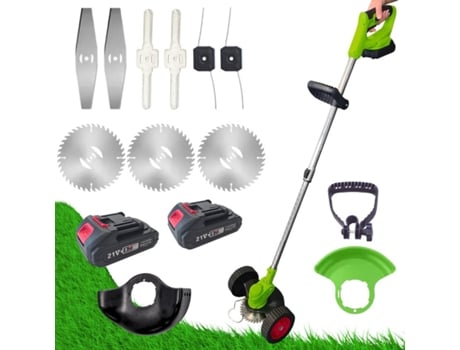 8 In 1, Cortador De Escova Elétrico, Com Bateria De 21v, Cortador De Relva, Motor De Cobre, Cabeça Giratória De 90, Vários Acessórios Rotorazer