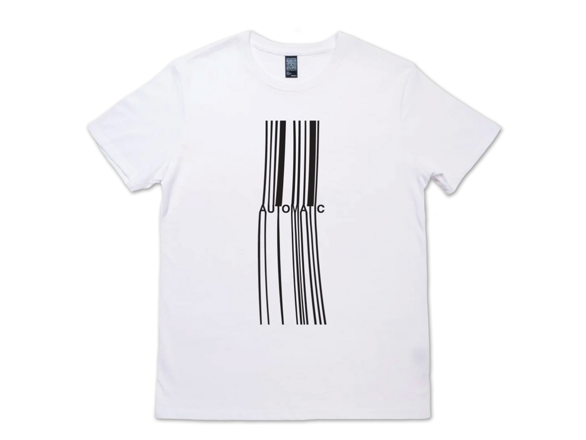 Automatic Barcode T shirt ROCKINSTONE Unisex Adults Best Sellers Size:xxl
