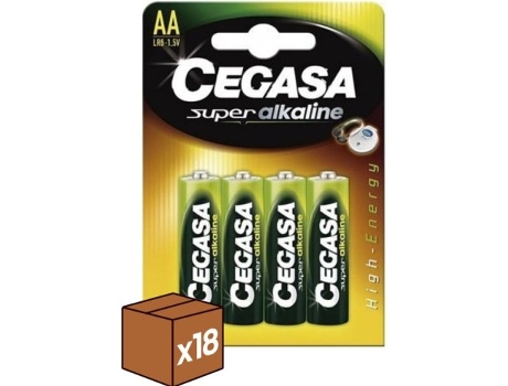 Livro Blister 4 Pilas Cegasa Super Alcalina Aa Lr6 De Desconocido (espanhol)