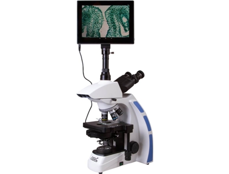 Microscópio LEVENHUK MED D45T LCD Digital Trinocular