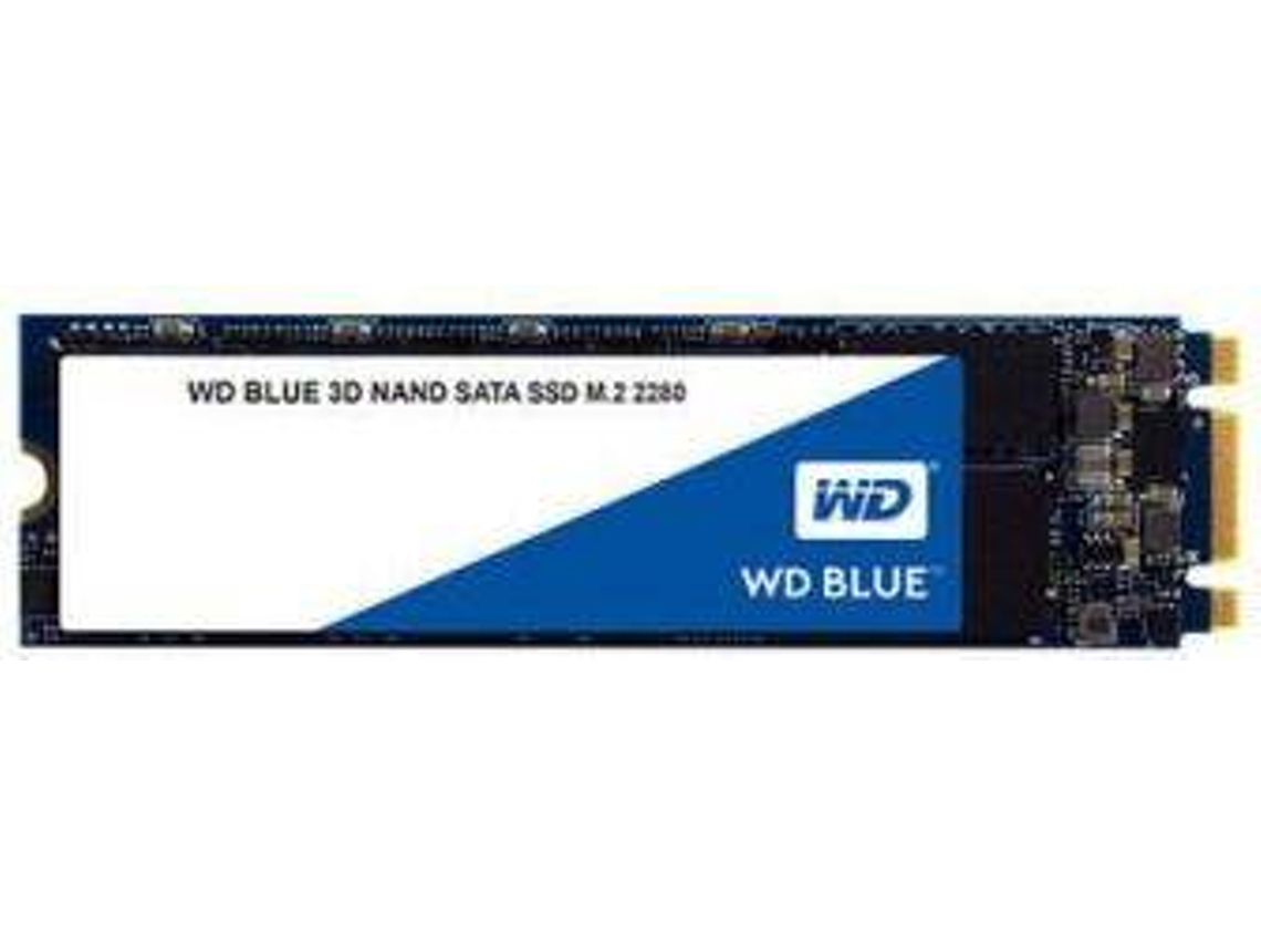 内蔵型SSD Western Digital M.2 2280 500GB Disco SSD Interno WESTERN DIGITAL M.2 2280 Blue 500GB 3D NAND SATA