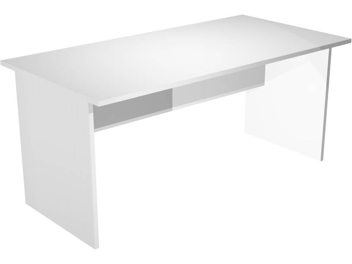 Mesa ARTEXPORT Presto Branco (160 x 80 cm - Madeira, Melamina)