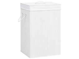 Cesto VIDAXL Branco Bambu