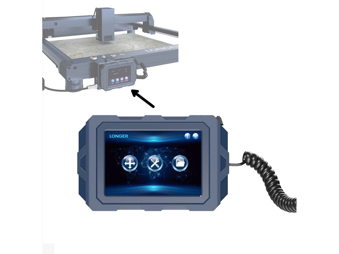 Gravadora a Laser com Ecrã Táctil para Laser B1 LONGER