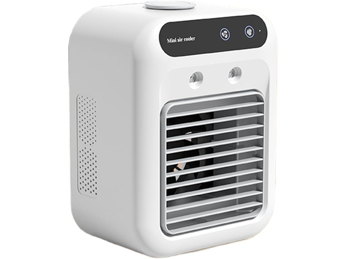 Ventilador Portátil Com Clipe E 100 Velocidades Giratórias Gancho.