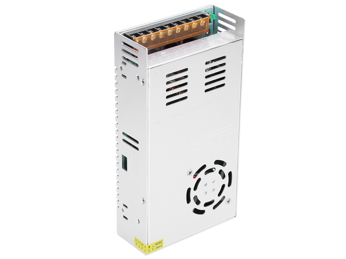 Adaptador de fonte de alimentação comutada de 12 V CC para display LED e impressora 3D. (S 480 12, 12 V, 40 A, 480 W, CA 110/220 V ± 15 V)
