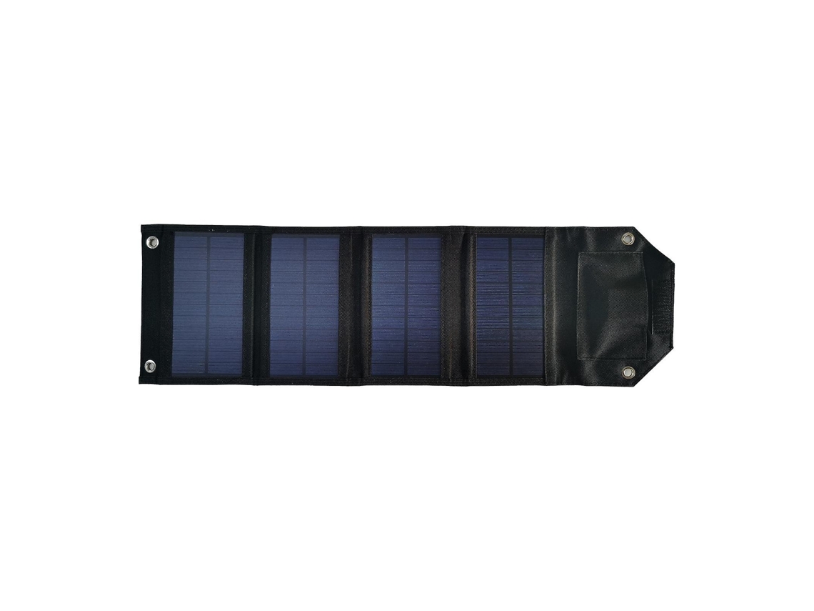 Kits De Painéis Solares Para Casa, Carregador Solar Dobrável Para Câmera, Laptop, Telefone, Preto, 12 W, 18 X 12 X 4,5 Cm Olysi Shop