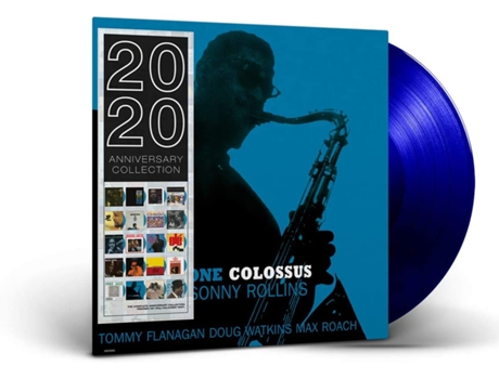 Vinil Sonny Rollins Saxophone Colossus (Vinil Azul) 180 Gramas