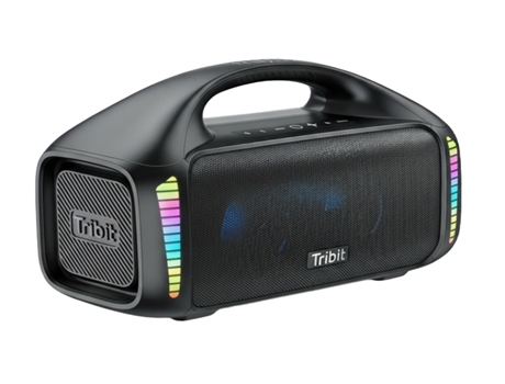 Coluna Portátil Bluetooth Tribit Stormbox 2 Fozuanei (caixa De Som Bluetooth 90 W À Prova Dágua Ipx7 20h De Autonomia Modo Tws Luz Led Xbass)