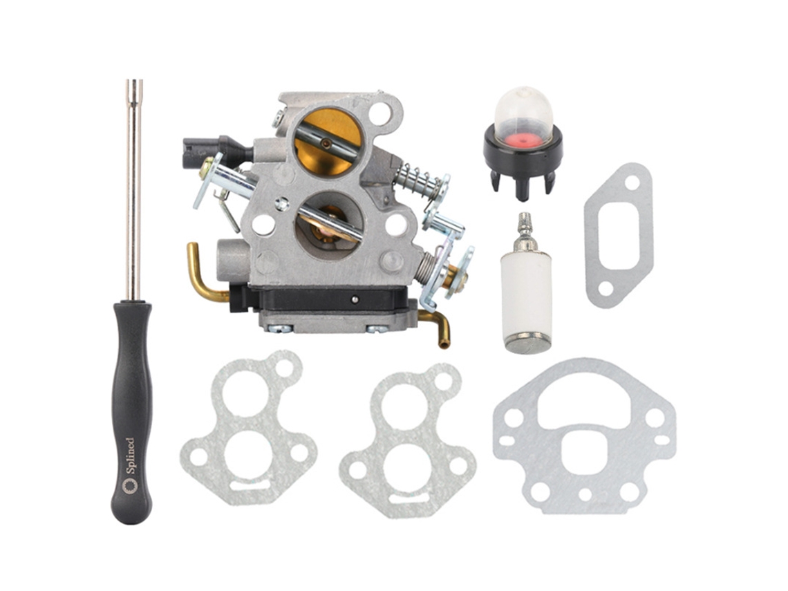 Kit filtro ar, bulbo e tubo combustível para motosserras CS380/CS340/340/380. Peça reposição.