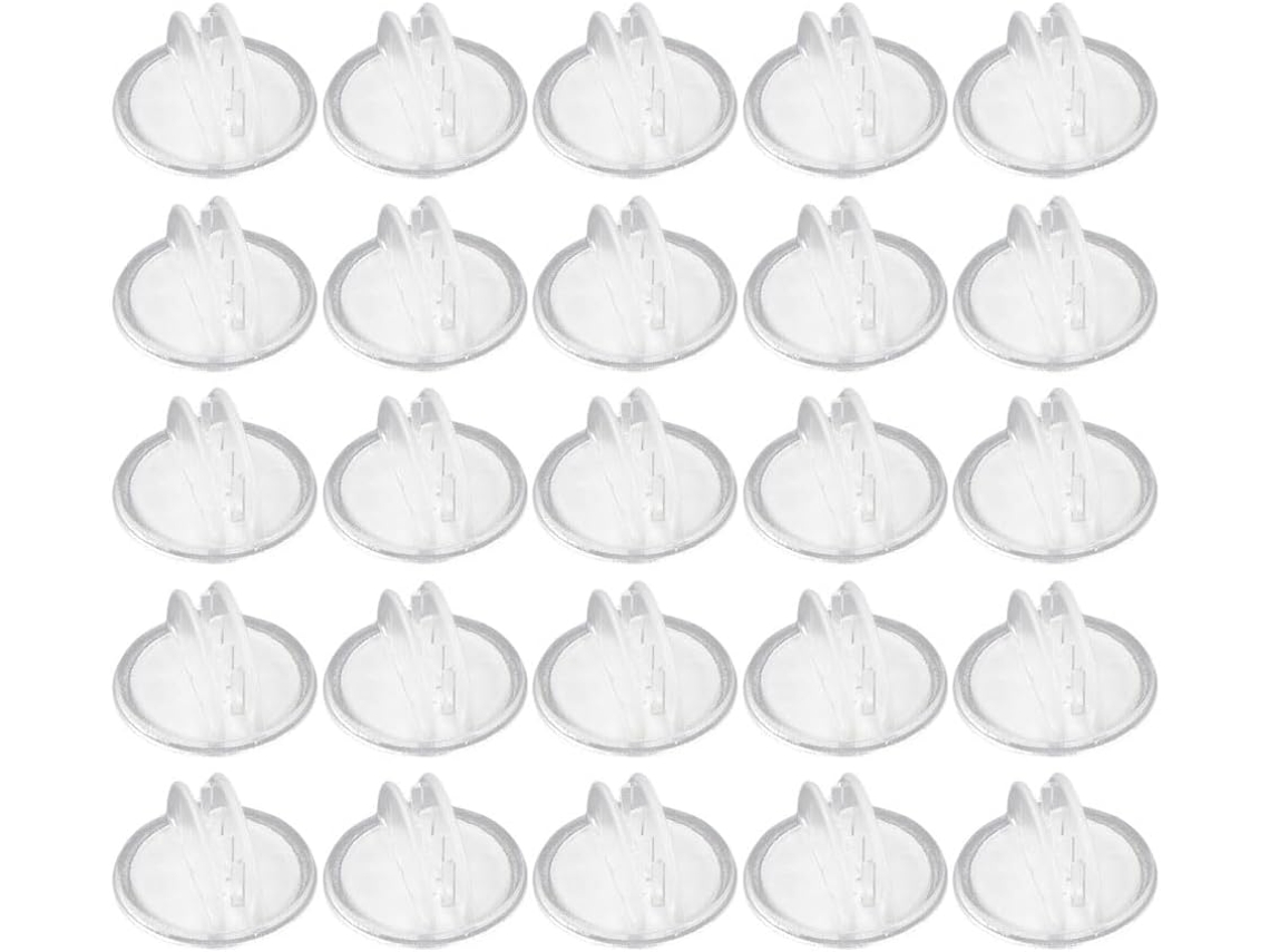 Pacote Com 25 Prendedores De 25 Plástico Resistente