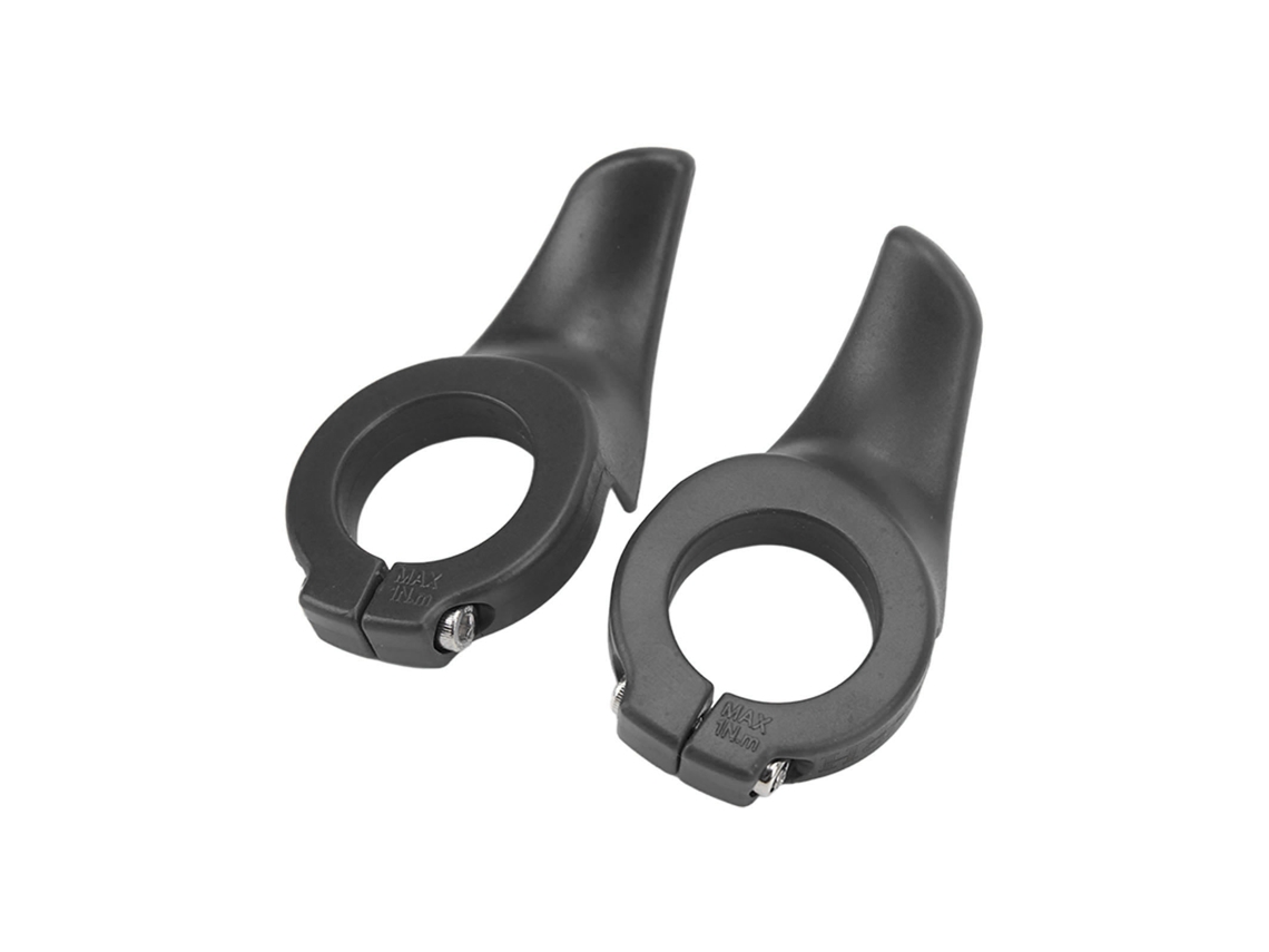 Mali soporte de Polegar para Guidão Resistente Ao Desgaste Grip de Força Bicicleta Mountain Bike Preto 1 Par