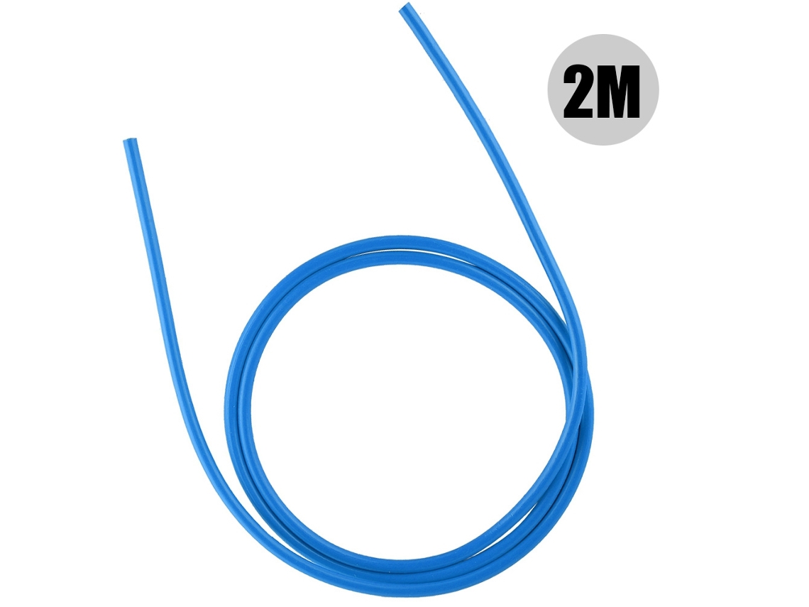 Tubo Ptfe Azul LAXISCREED 2m Isolação Resistência Alta Temperatura