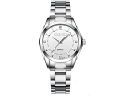 Lurelia Relógio Feminino, Movimento De Quartzo, Analógico, Aço Inoxidável, Vidro Mineral, Resistente À Água, Verde