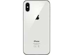iPhone X APPLE (Recondicionado Reuse Grade C - 5.8'' - 256 GB - Prateado) — Sem acessórios incluidos