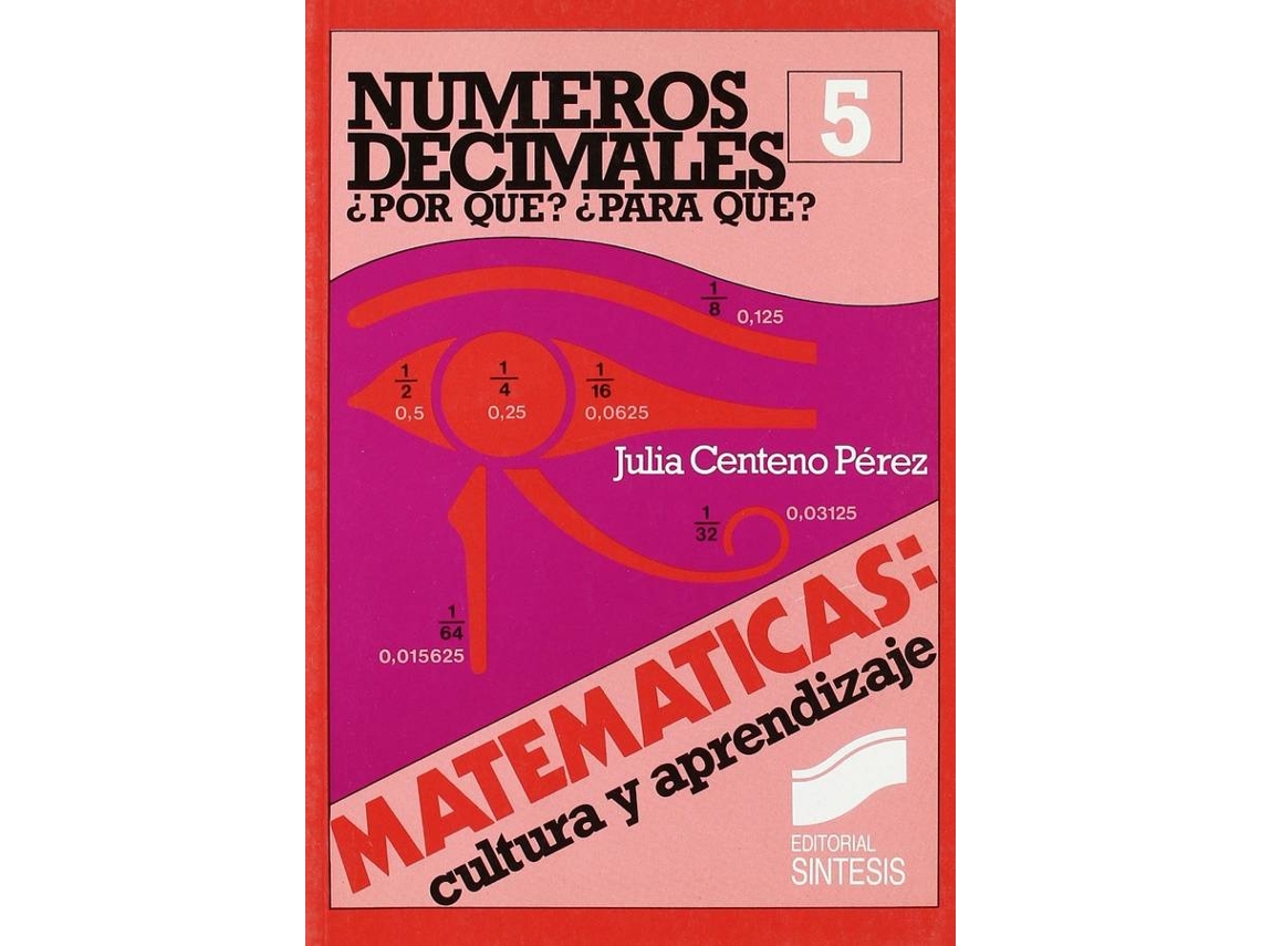 Livro Números Decimales de Julia Centeno Pérez (Espanhol)