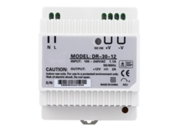 Fonte de Alimentação Industrial Rail Din Ac/dc 30w 100 240v S/MARCA