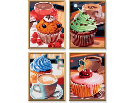 Livro para Colorir SCHIPPER Cupcakes