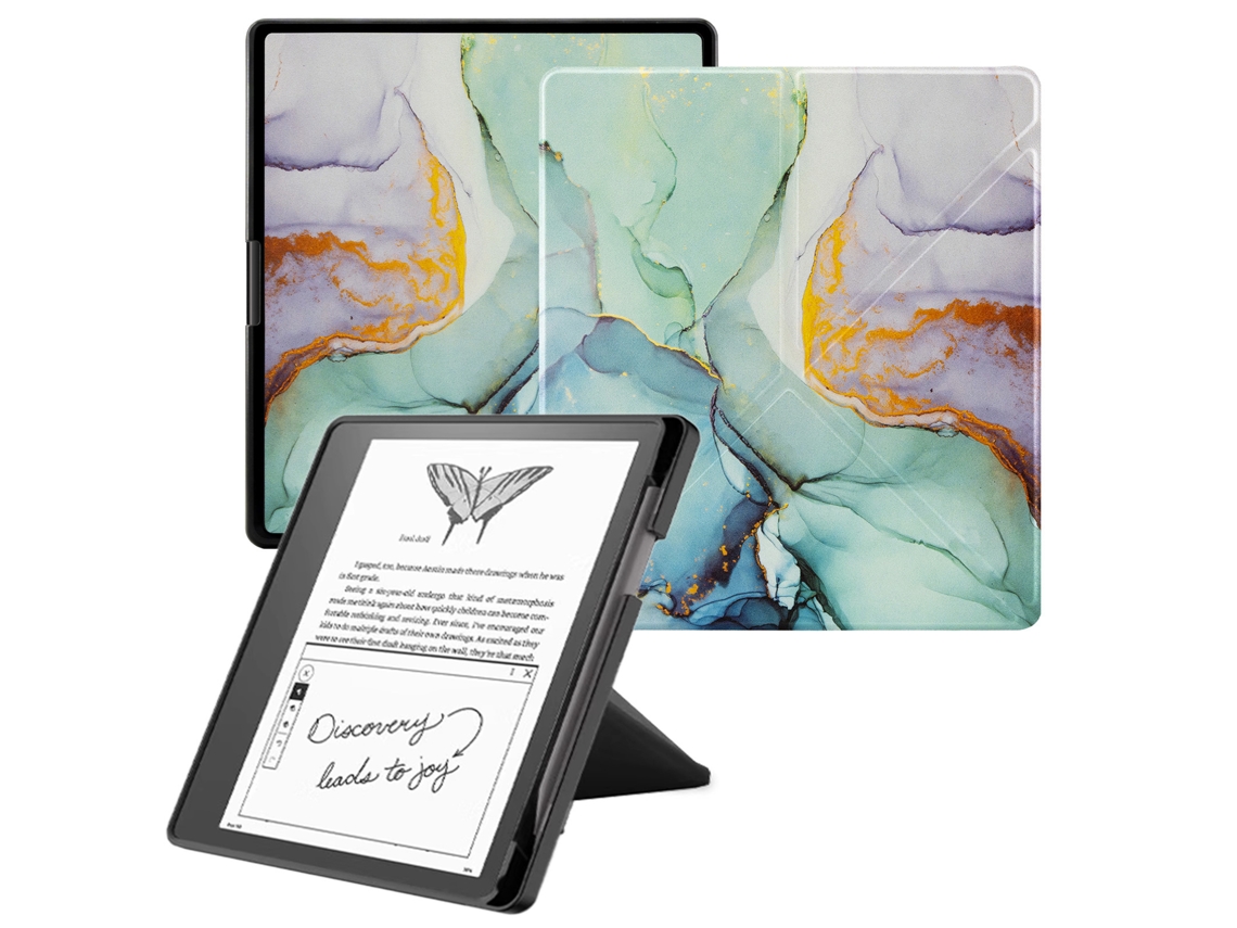 Capa PANOONA para Leitor Kobo Libra Scribe 10,2 Polegadas Verde Claro