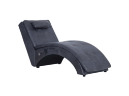 Chaise Longue, Chaises Longues Vidaxl Cinzeto Tecido