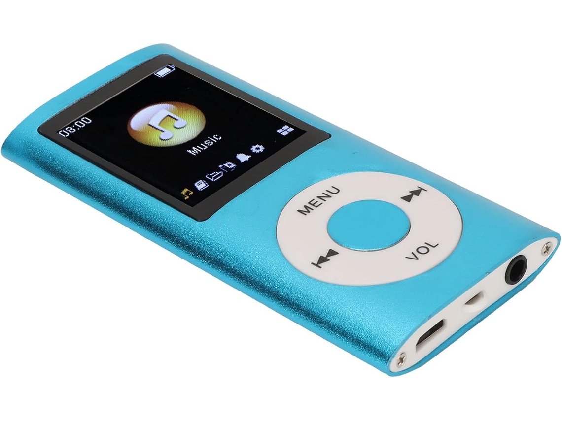 Lecteur Mp3/mp4 Écran Pouces, Portable, Sport Enfants Musique Numérique Sans Perte Avec 1, 8 Pour (bleu)